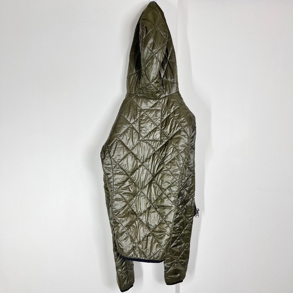 Abercrombie & Fitch Bomber-style Primaloft‎ Quilted Hooded Wind resistant Jacket - Picture 16 of 16